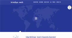 Desktop Screenshot of indigowebdesign.com.au